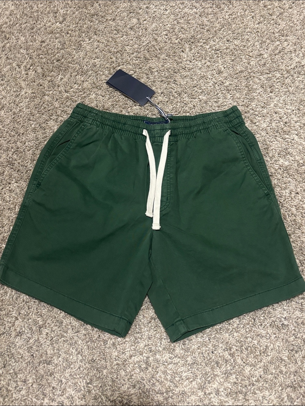 NWT Vineyard Vines Pull On Island Shorts XS Hunter Green